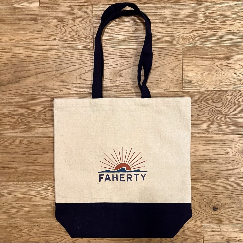 Faherty Canvas Tote